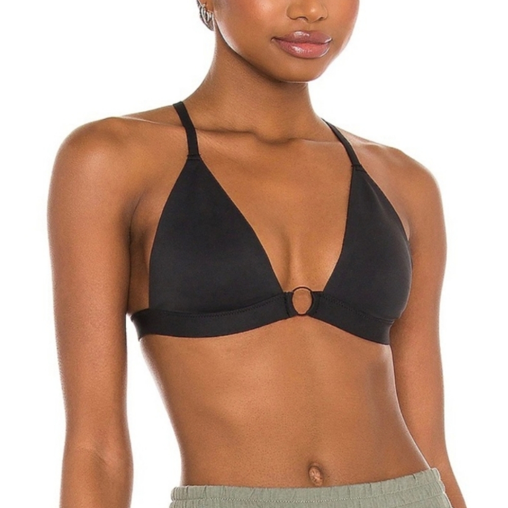 Free People NWT Oh Scuba! Bralette in Black size Medium